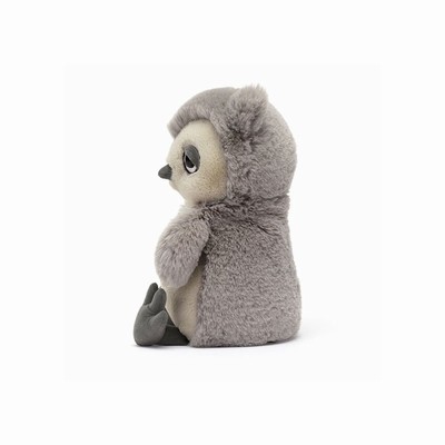 Jellycat Snoozling Owl USA | 47105QMKC